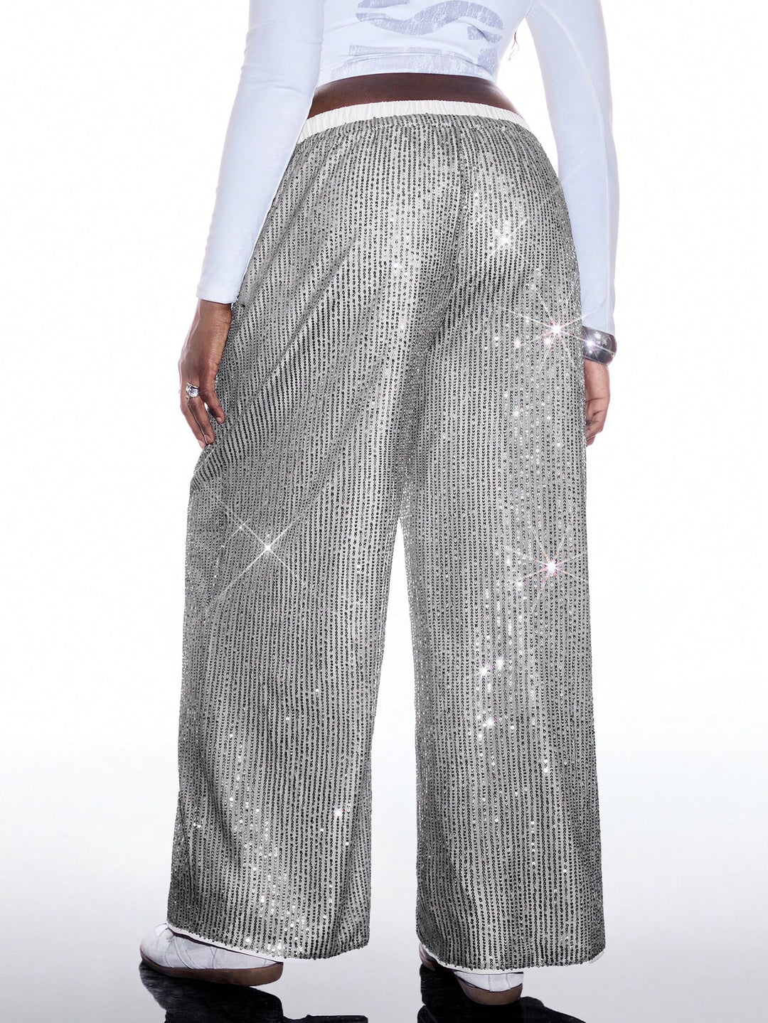 Pantaloni SHEIN, gri