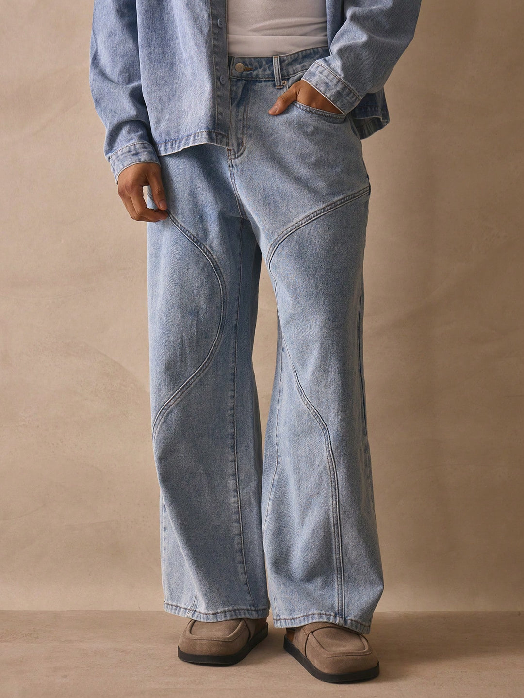 Jeans SHEIN, albastru