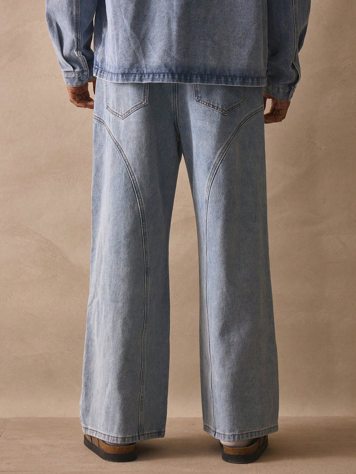 Jeans SHEIN, albastru