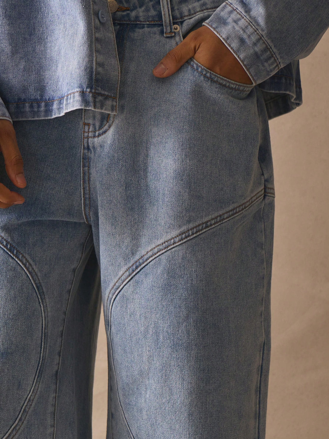 Jeans SHEIN, albastru