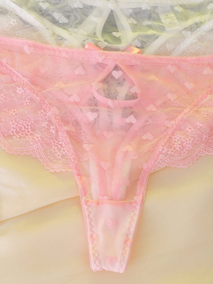 Set chiloți tanga SHEIN, mix culori