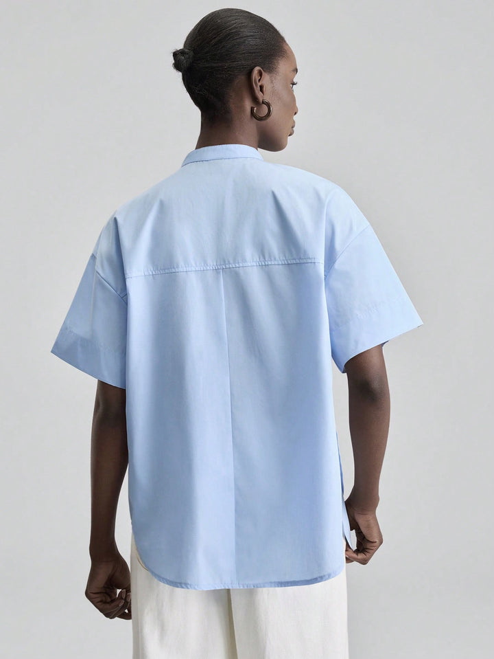 Bluza SHEIN, albastru