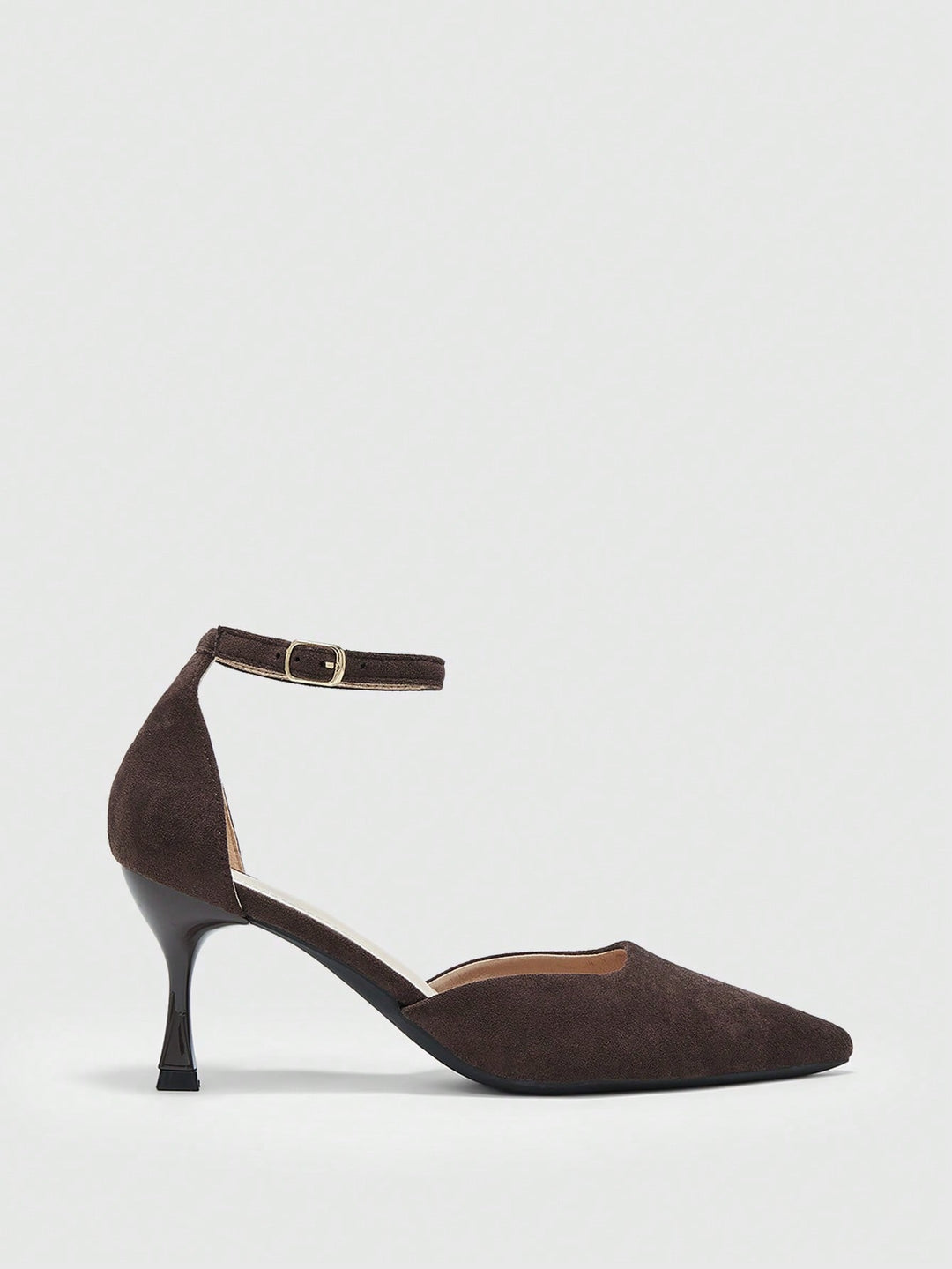 Pantofi cu toc SHEIN, maro