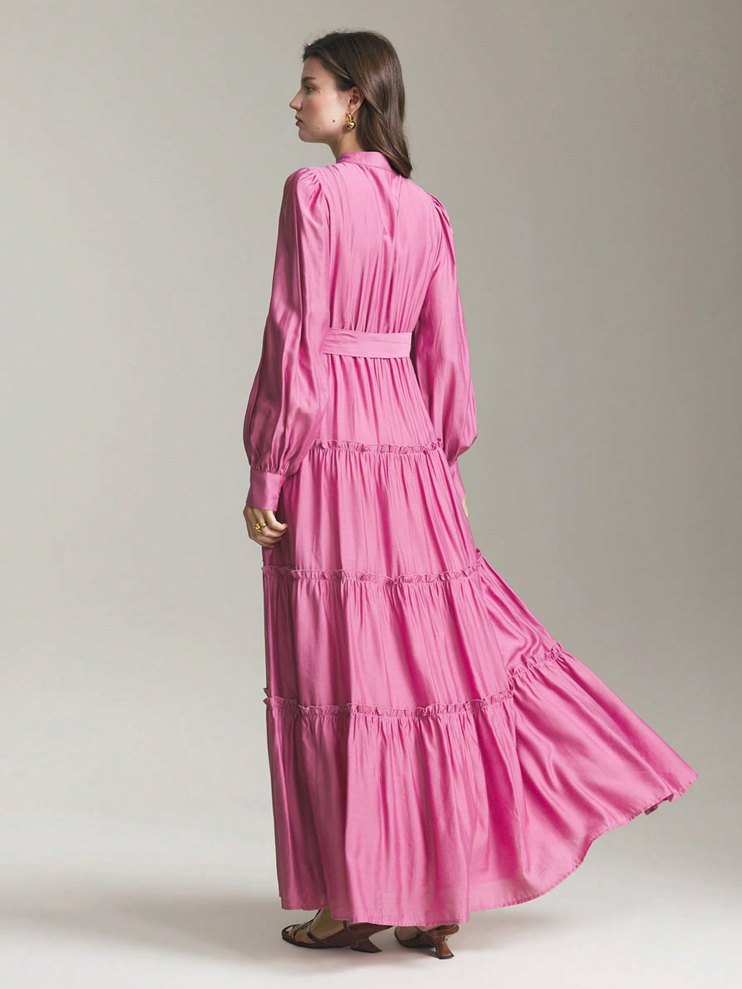 Rochie maxi SHEIN, roz