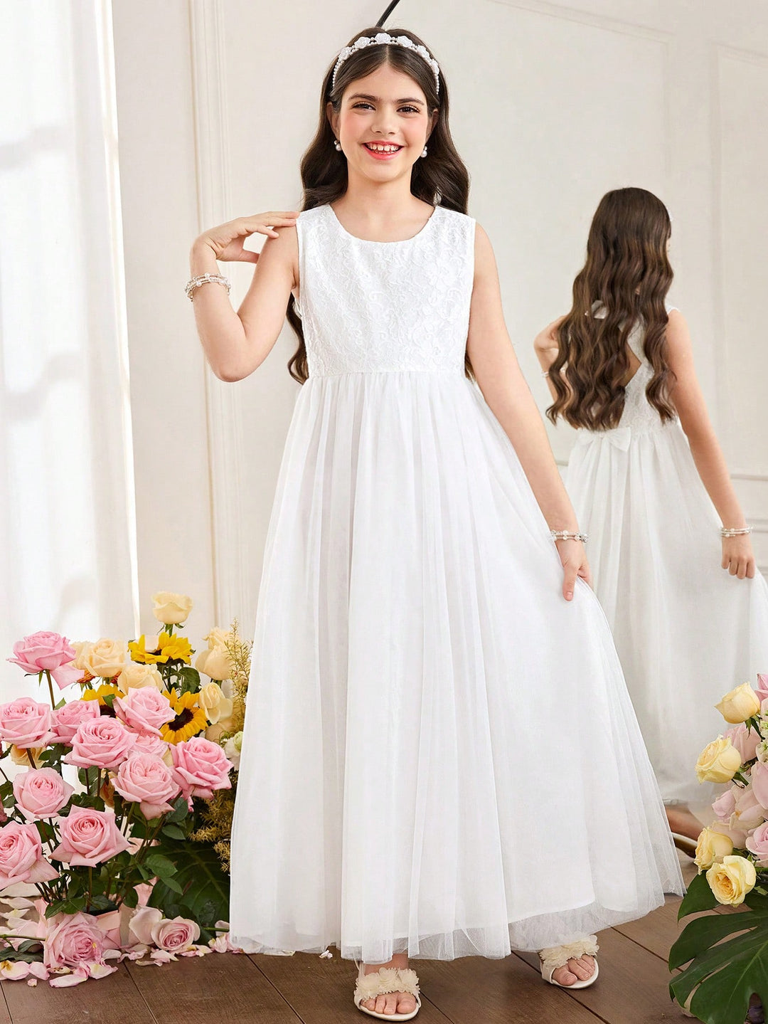 Rochie SHEIN, alb