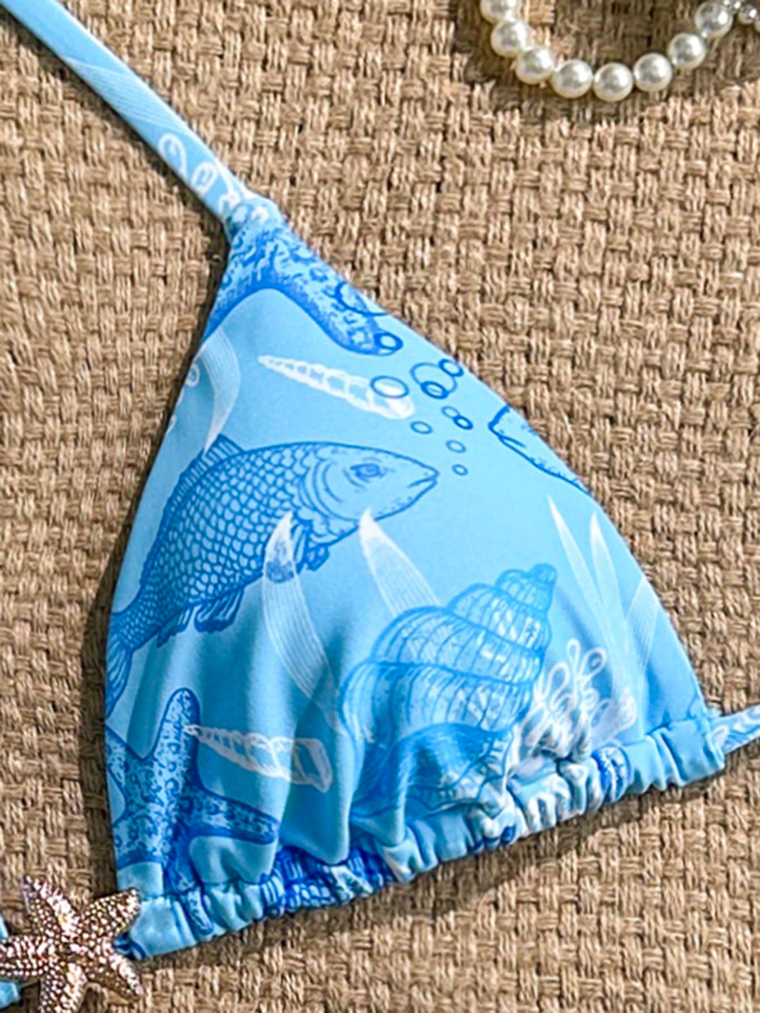 Set bikini SHEIN, albastru