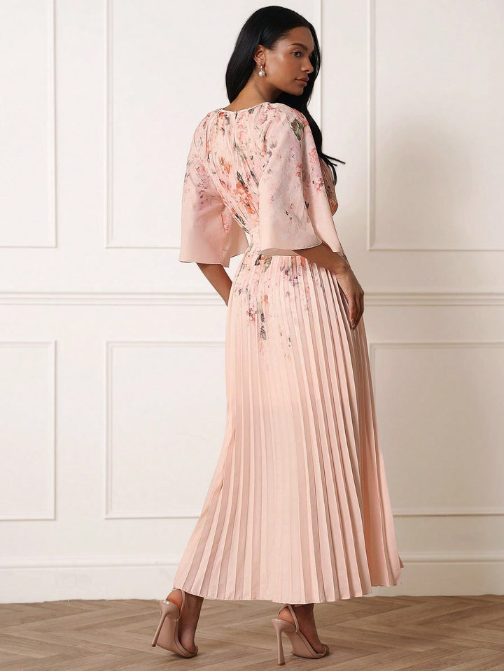 Rochie maxi SHEIN, mix culori