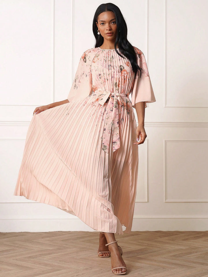 Rochie maxi SHEIN, mix culori