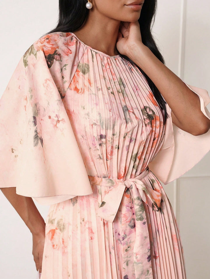 Rochie maxi SHEIN, mix culori