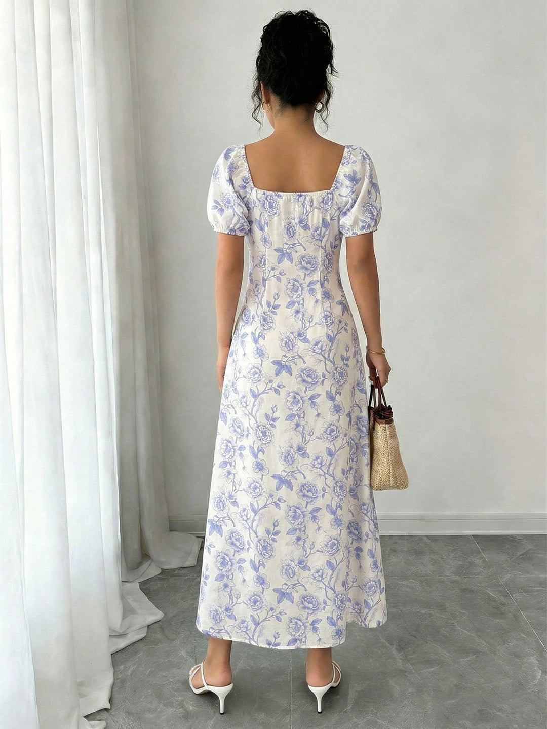 Rochie midi SHEIN, mov