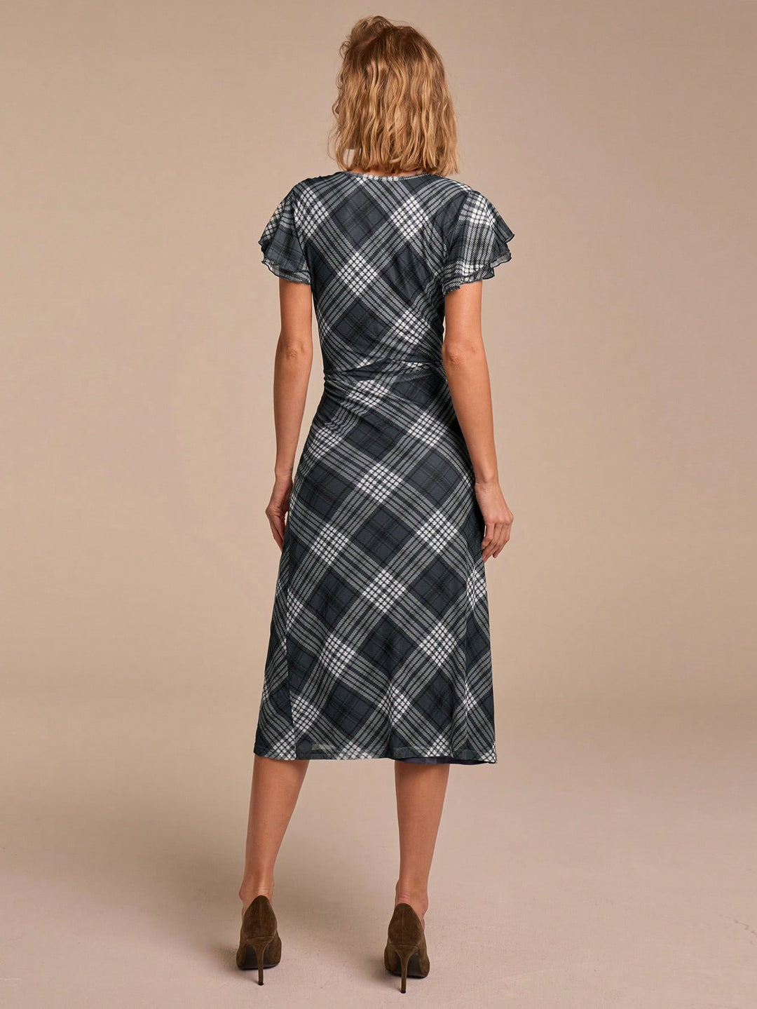 Rochie midi SHEIN, mix culori