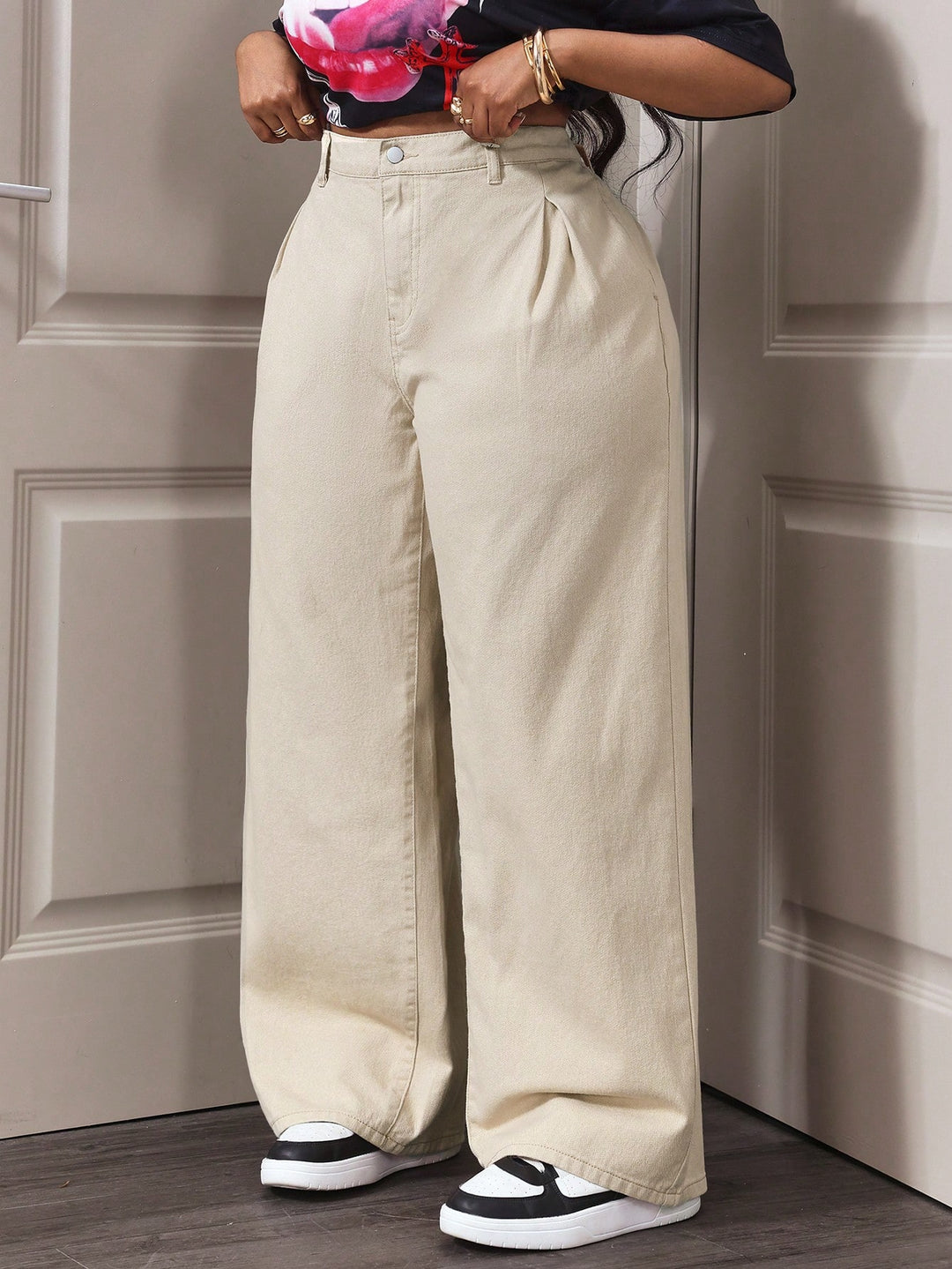 Jeans SHEIN, bej
