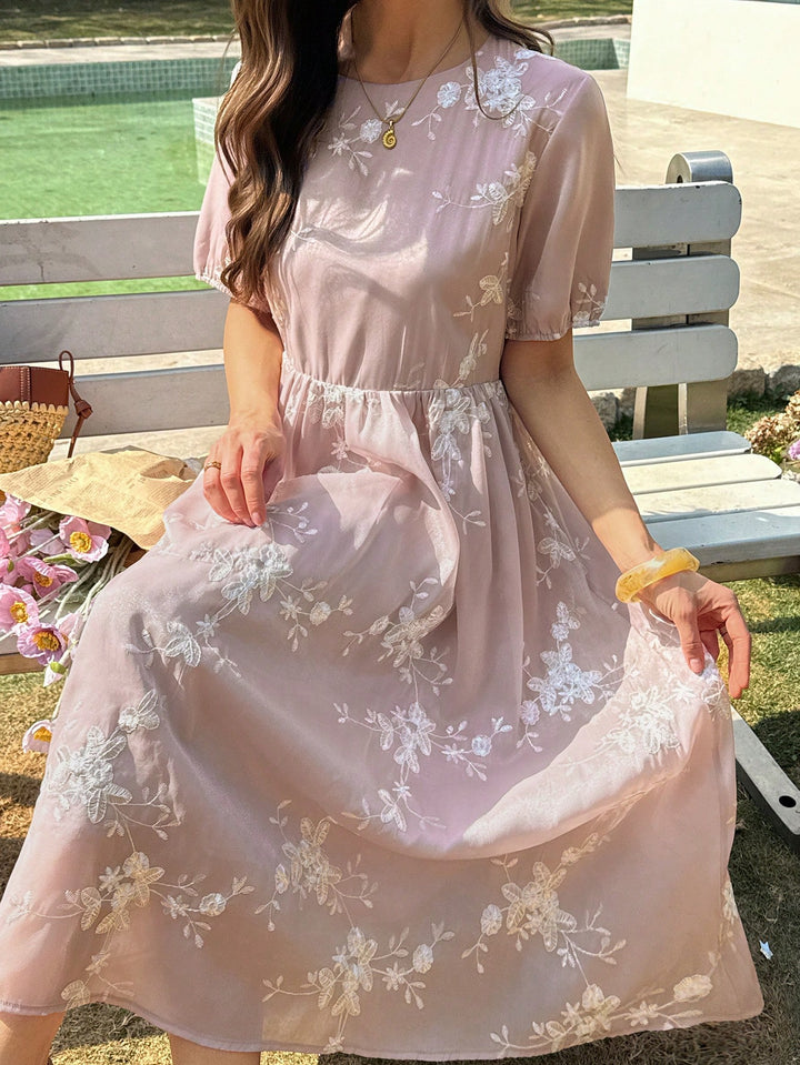 Rochie midi SHEIN, mov