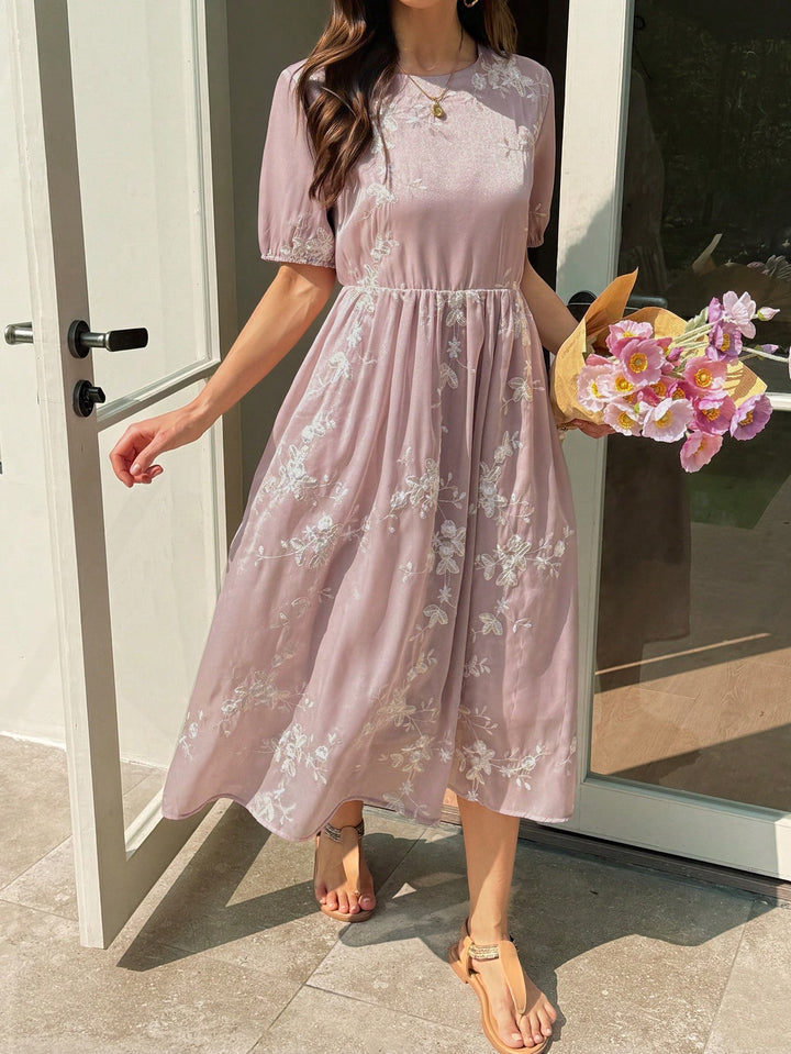Rochie midi SHEIN, mov