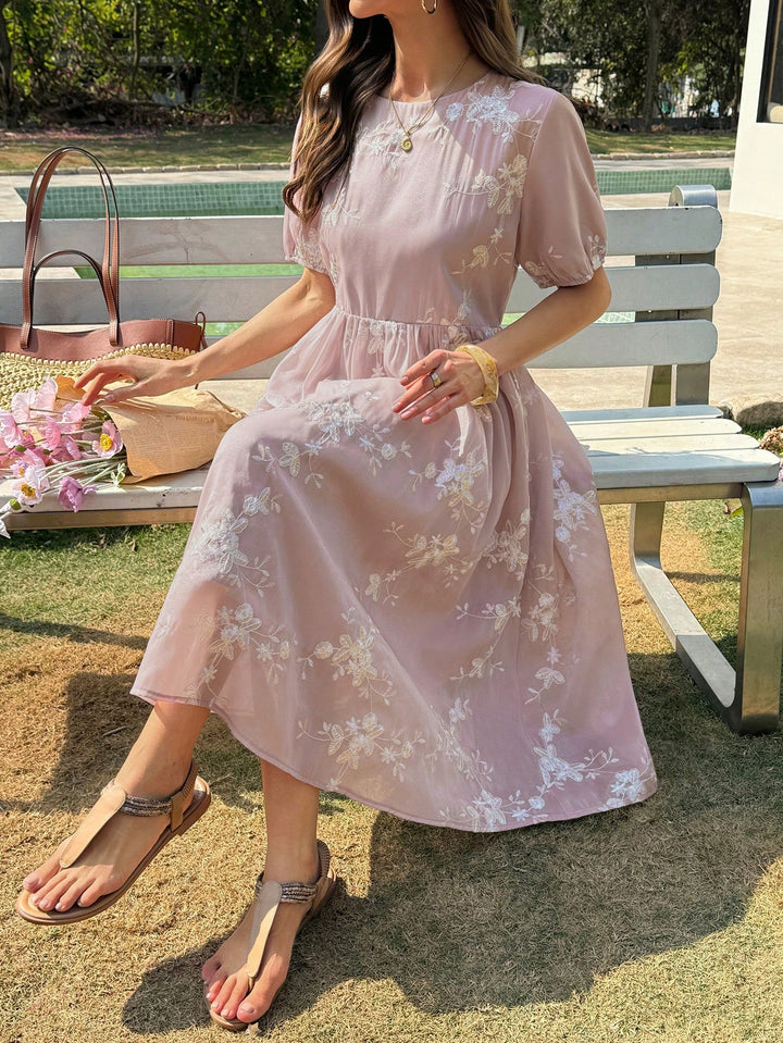 Rochie midi SHEIN, mov