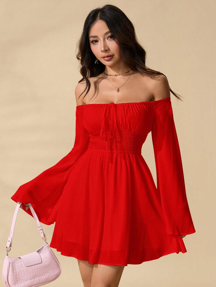 Rochie mini SHEIN, roșu