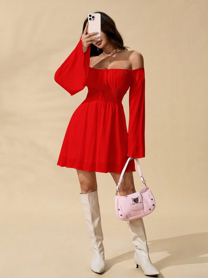Rochie mini SHEIN, roșu