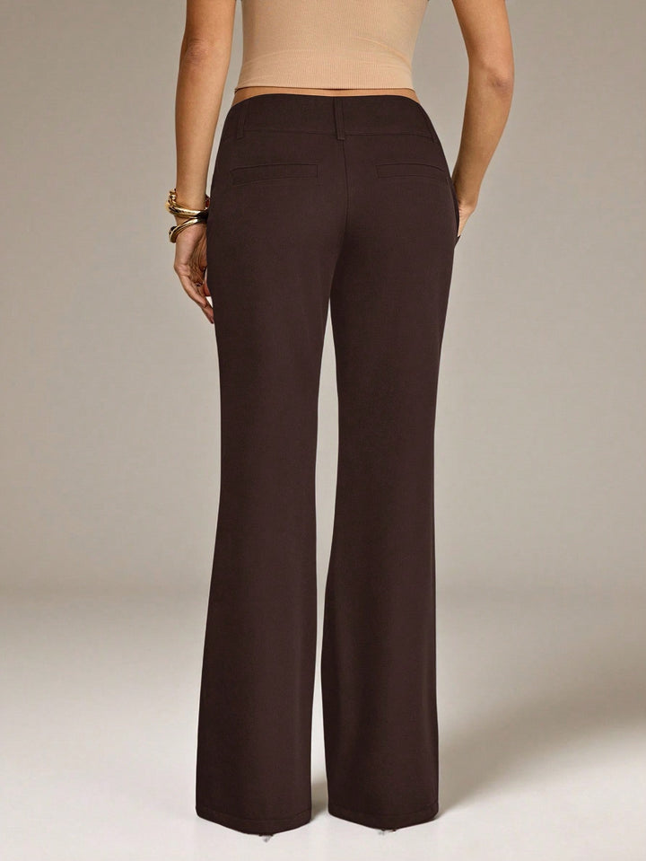 Pantaloni SHEIN, maro