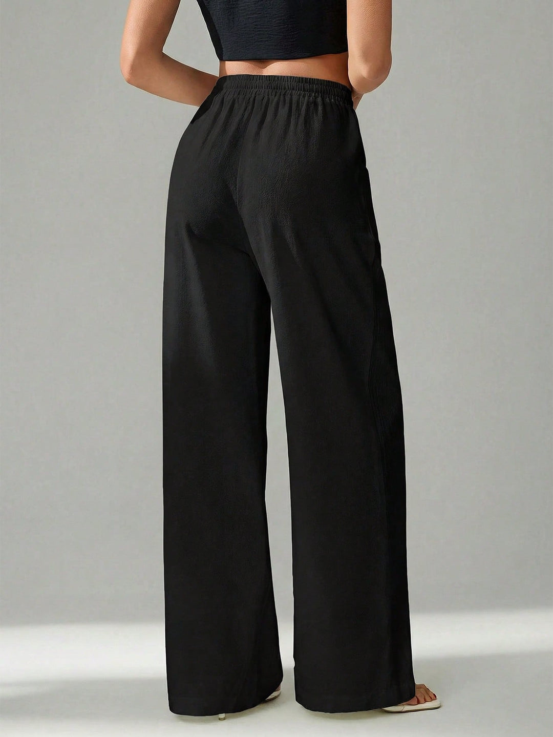 Pantaloni SHEIN, negru