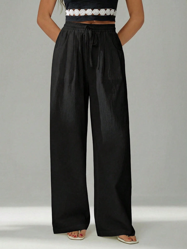 Pantaloni SHEIN, negru