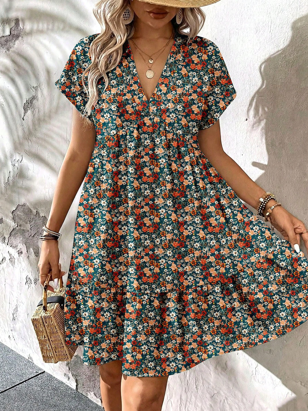 Rochie SHEIN, mix culori