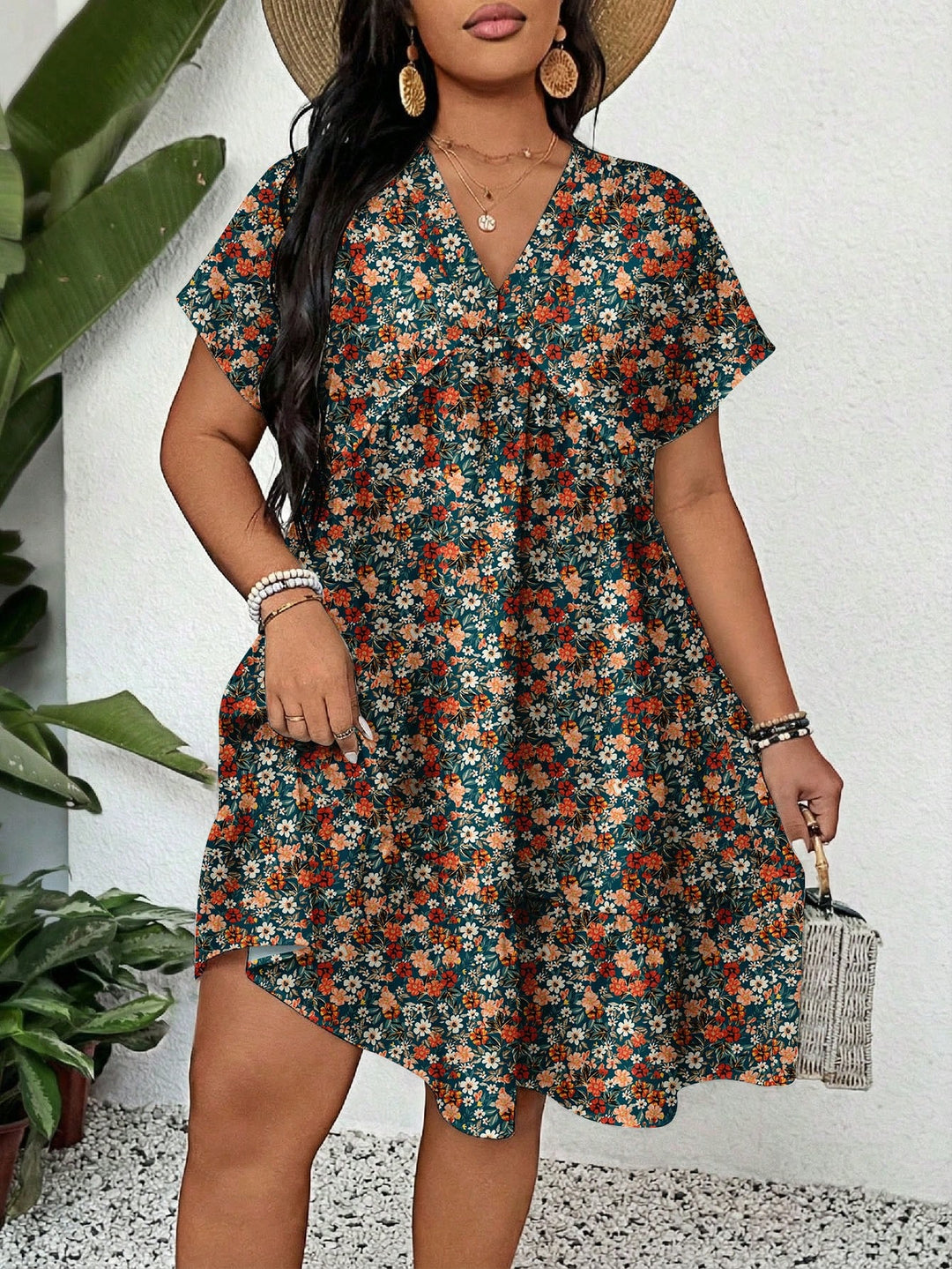 Rochie SHEIN, mix culori