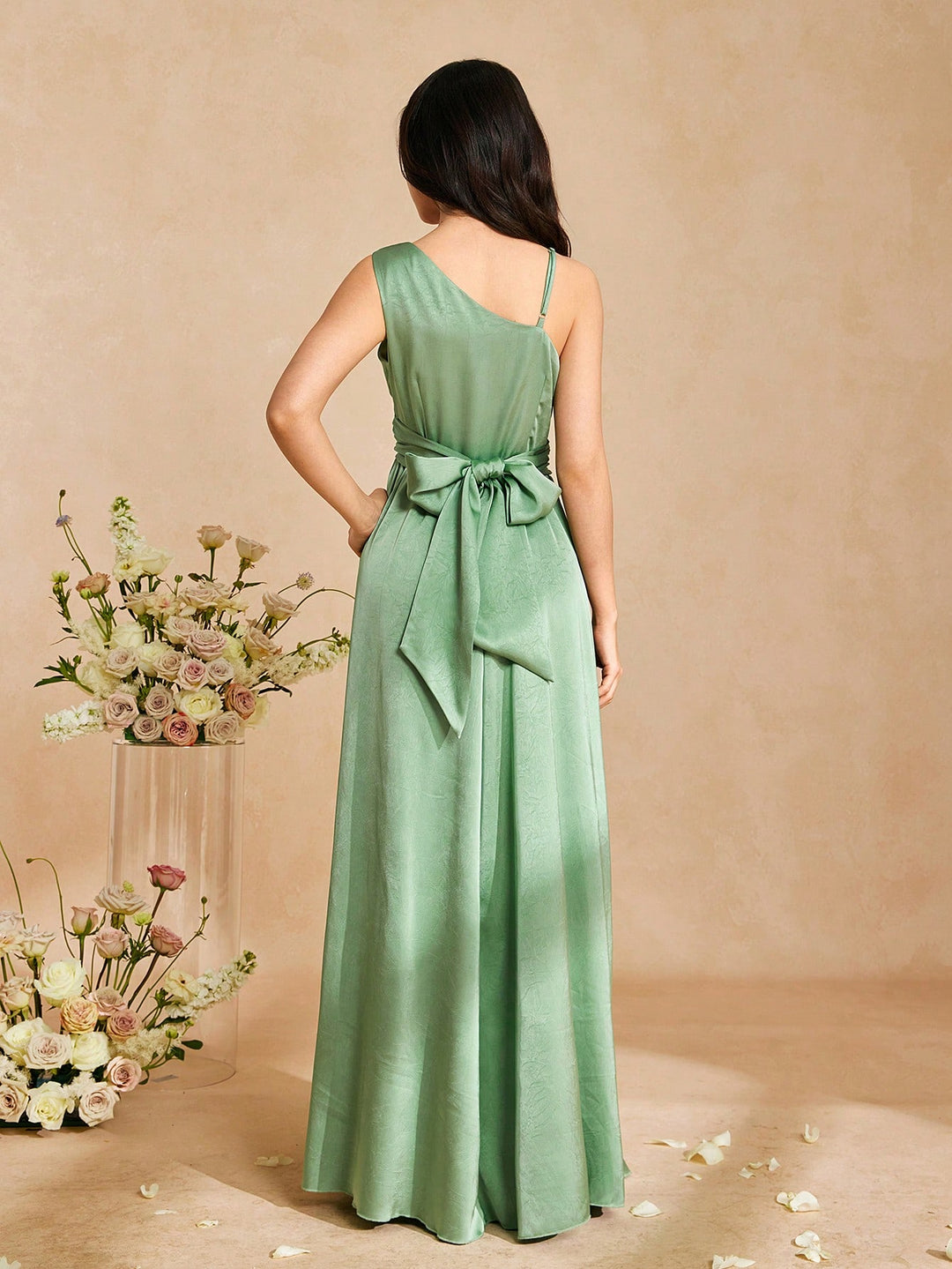 Rochie maxi SHEIN, verde