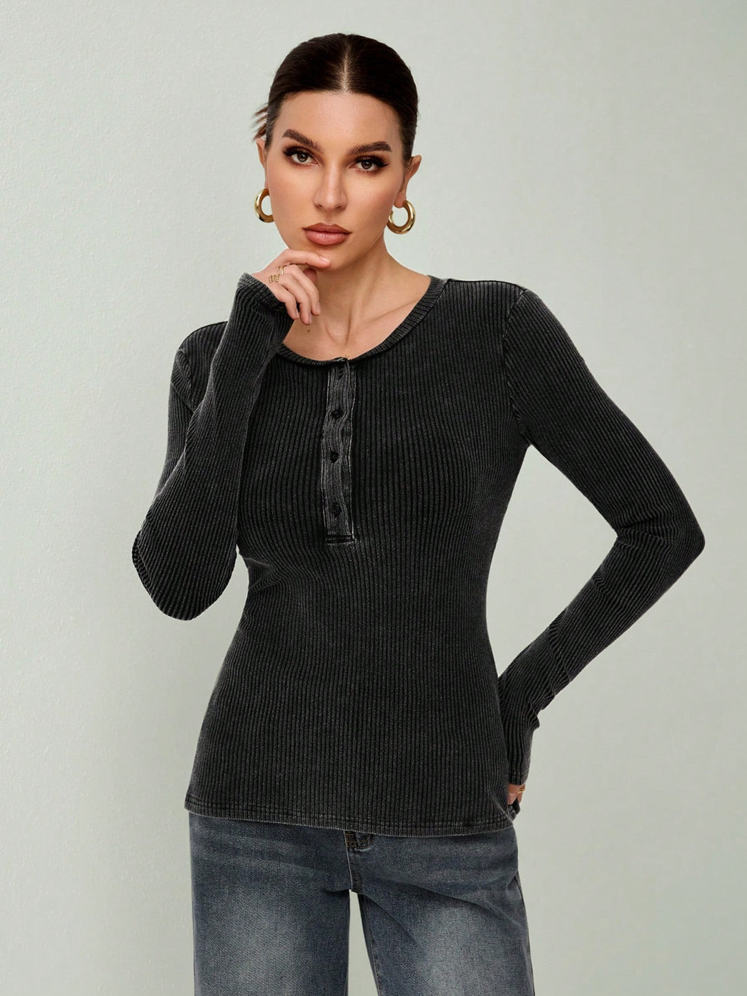 Tricou SHEIN, negru