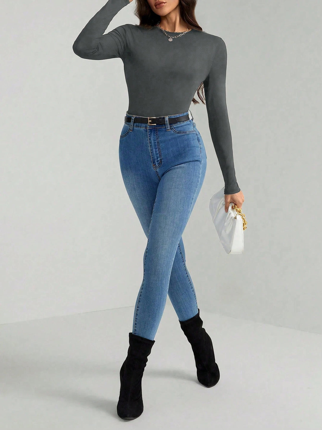 Body SHEIN, gri