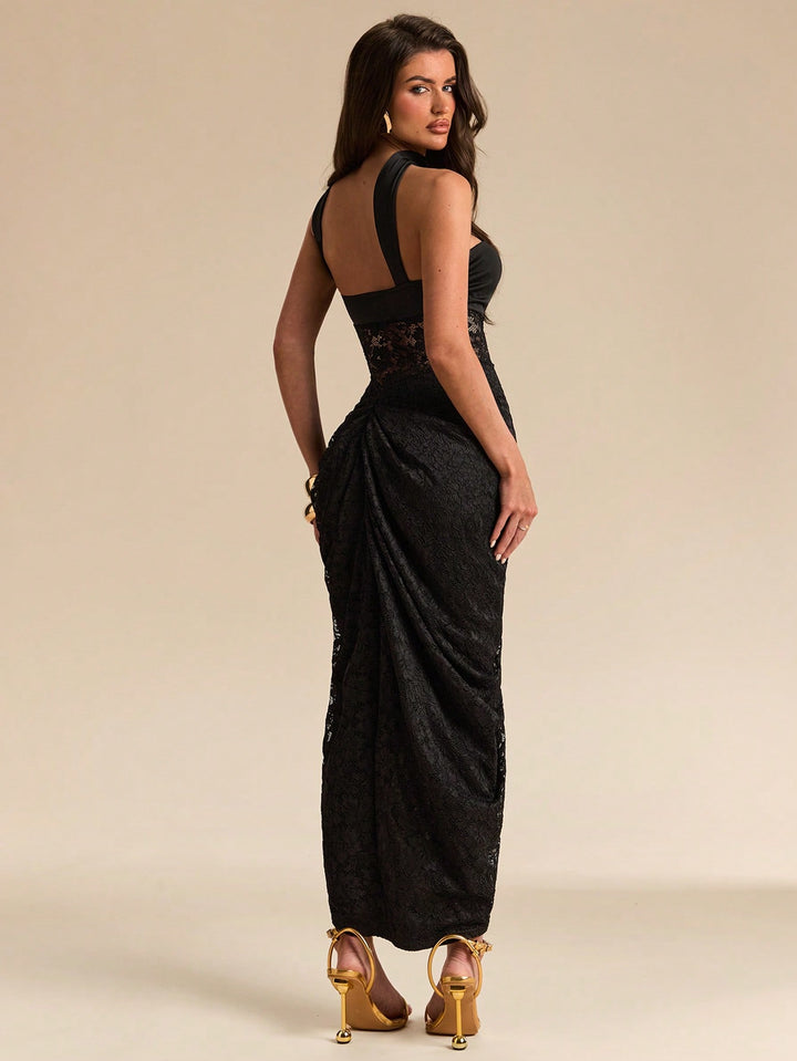 Rochie midi SHEIN, negru