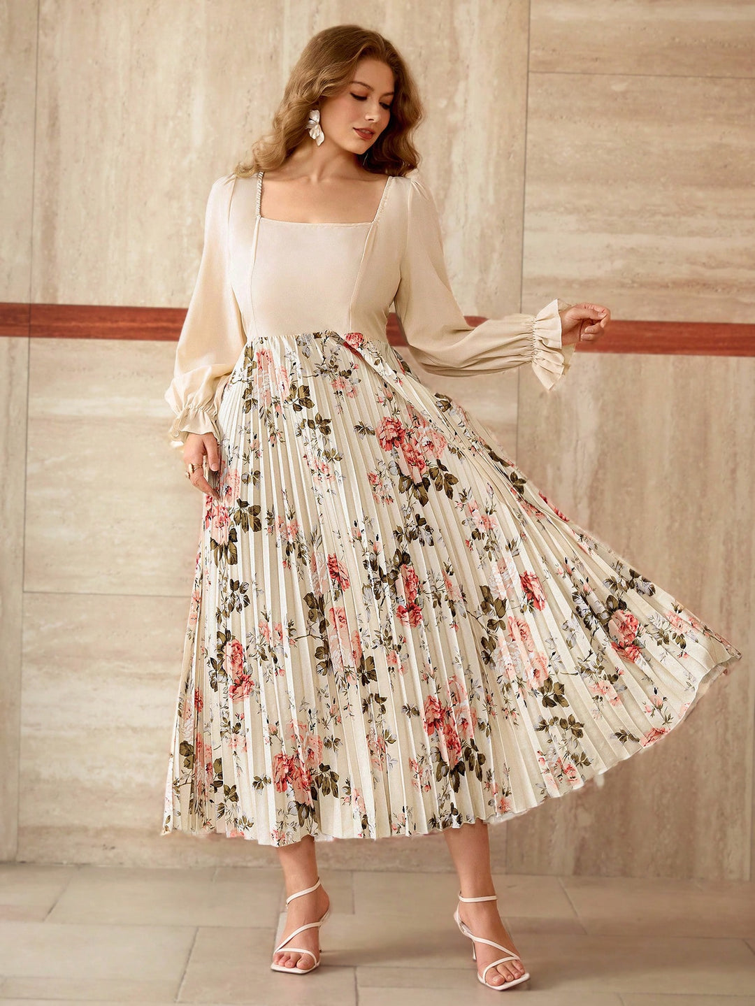 Rochie SHEIN, bej