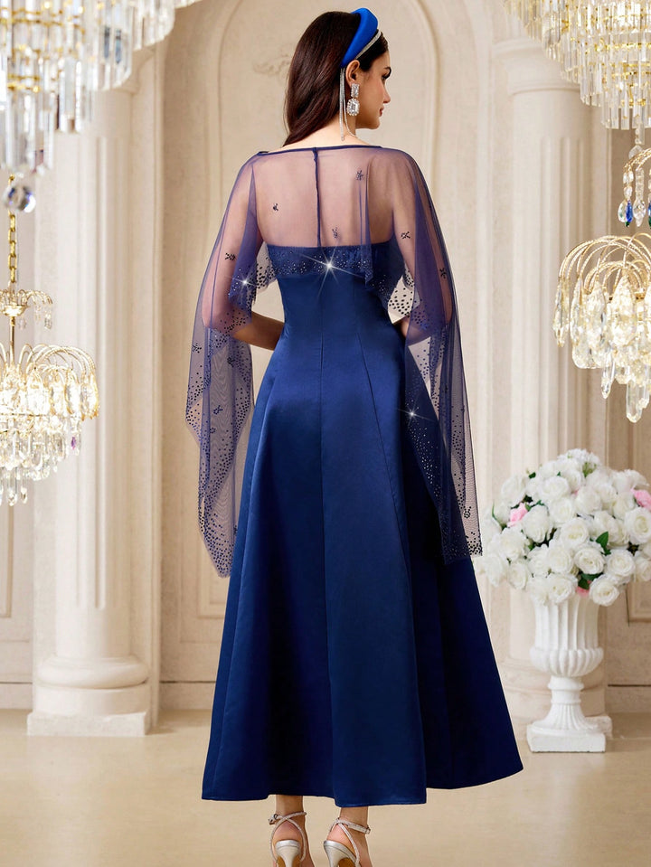 Rochie maxi SHEIN, albastru