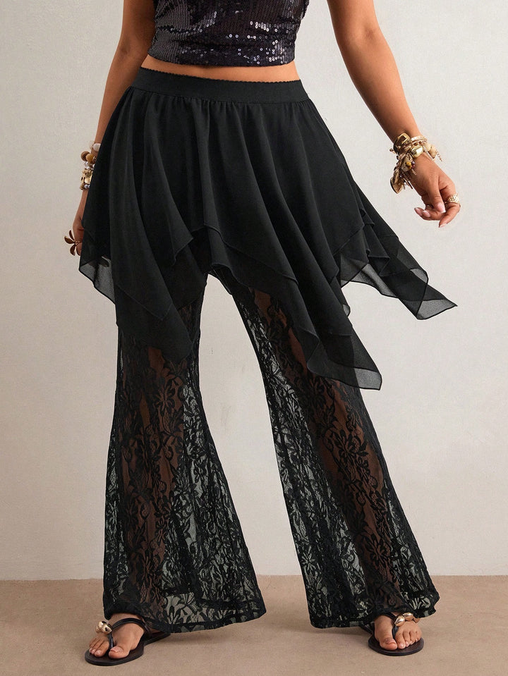Pantaloni SHEIN, negru