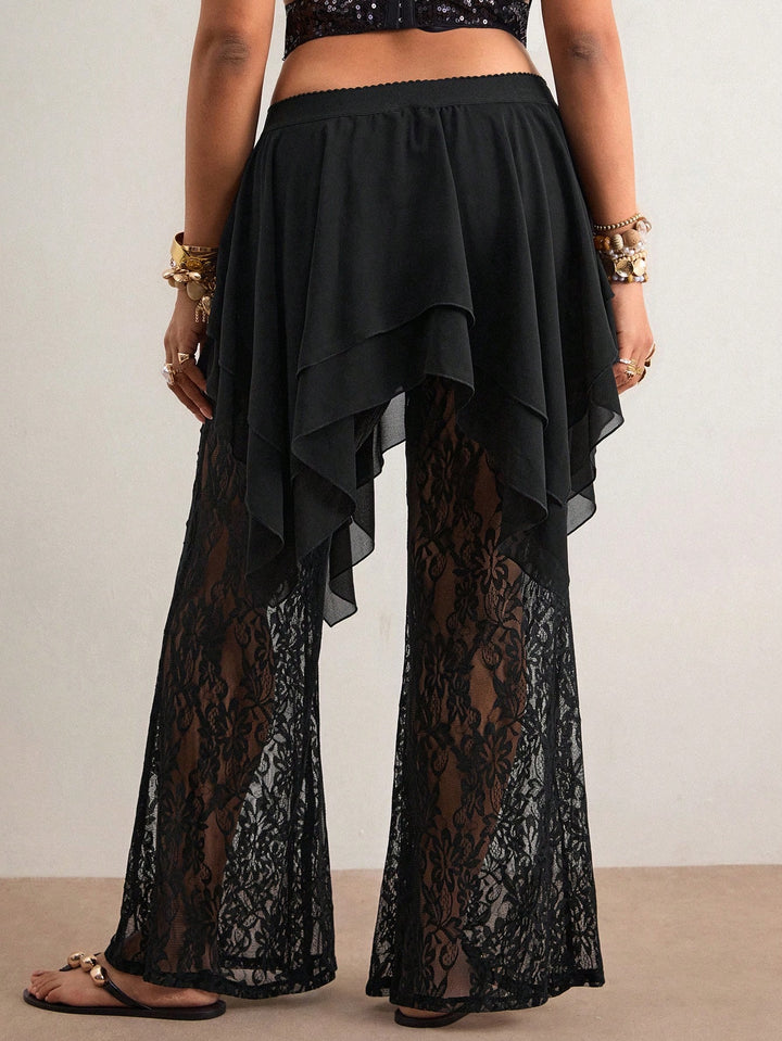 Pantaloni SHEIN, negru