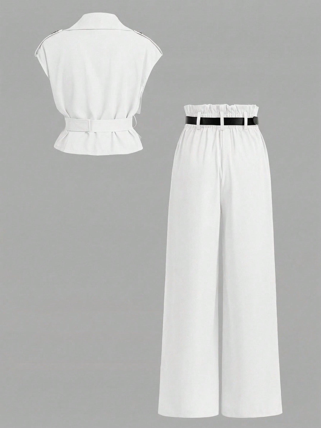 Costum SHEIN, alb