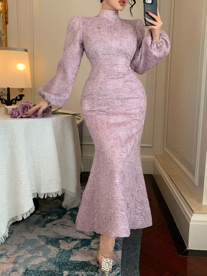 Rochie midi SHEIN, roz