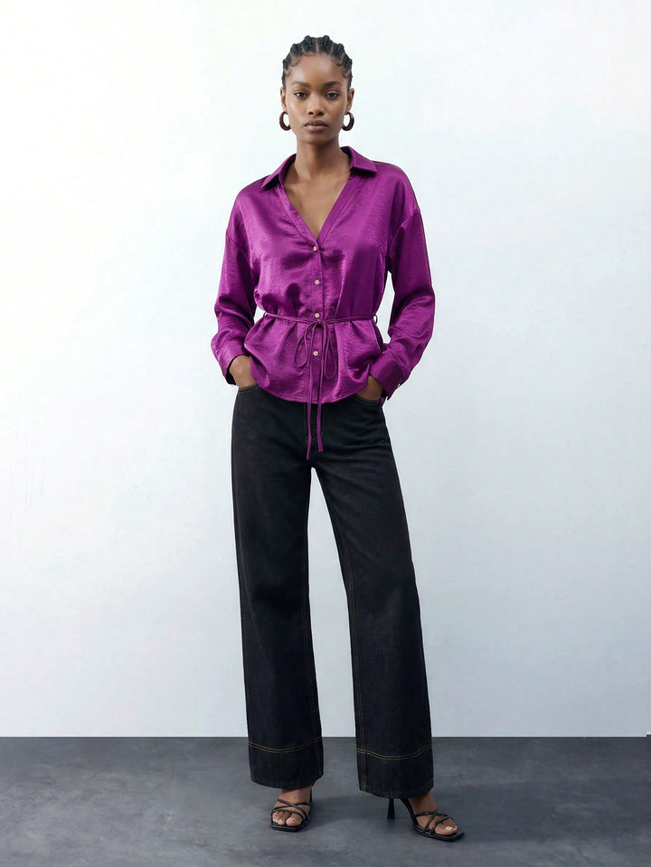 Bluza SHEIN, mov