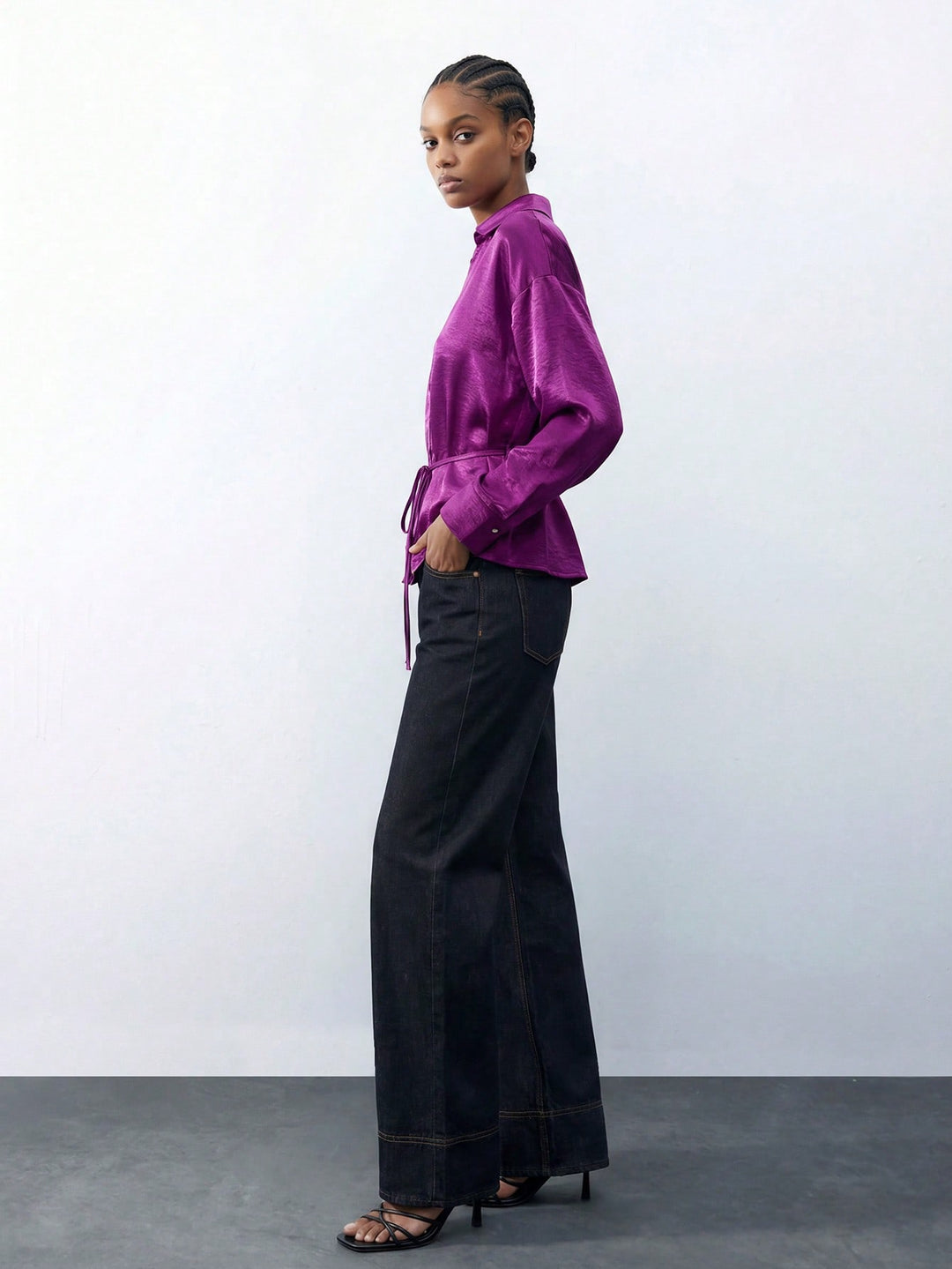 Bluza SHEIN, mov