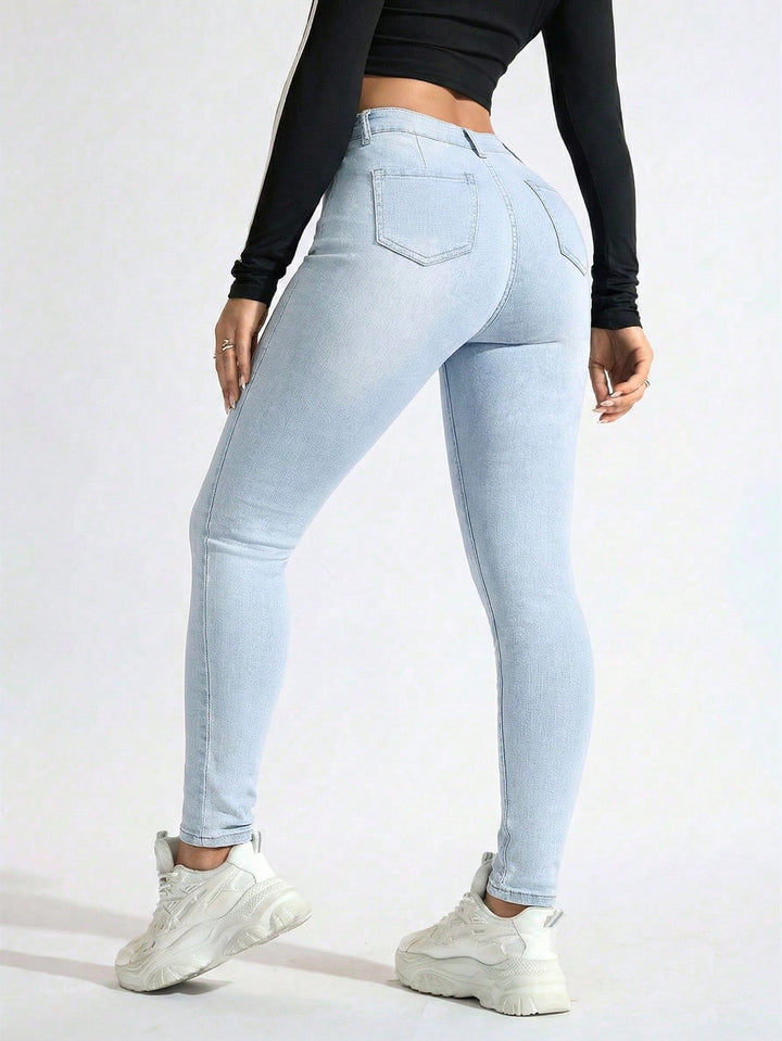 Jeans SHEIN, albastru
