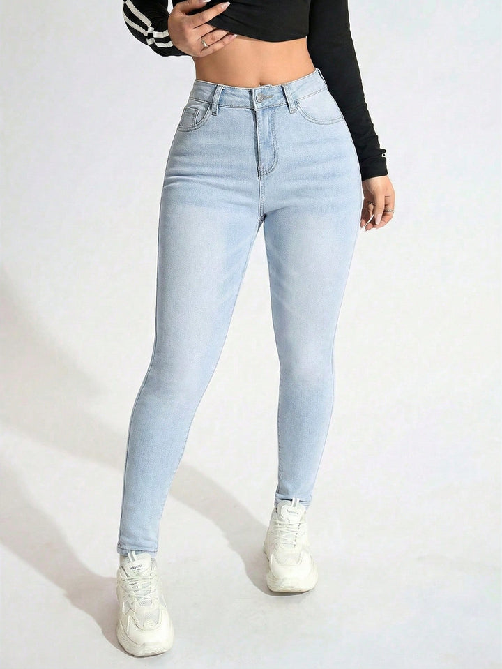 Jeans SHEIN, albastru
