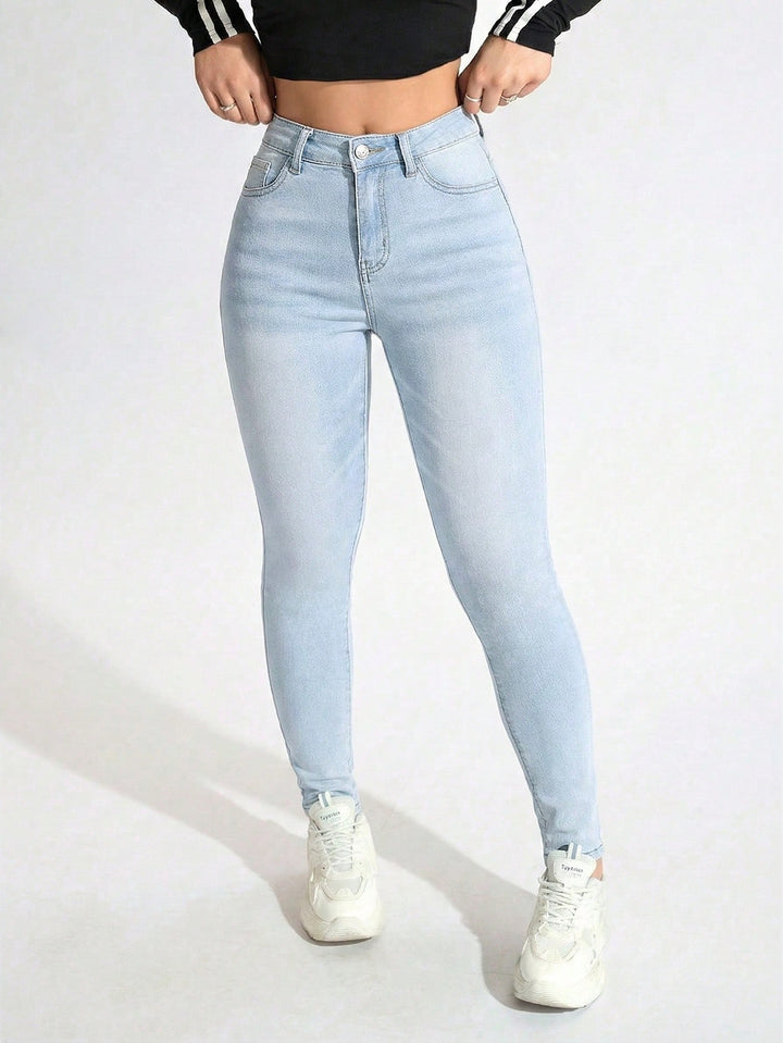 Jeans SHEIN, albastru