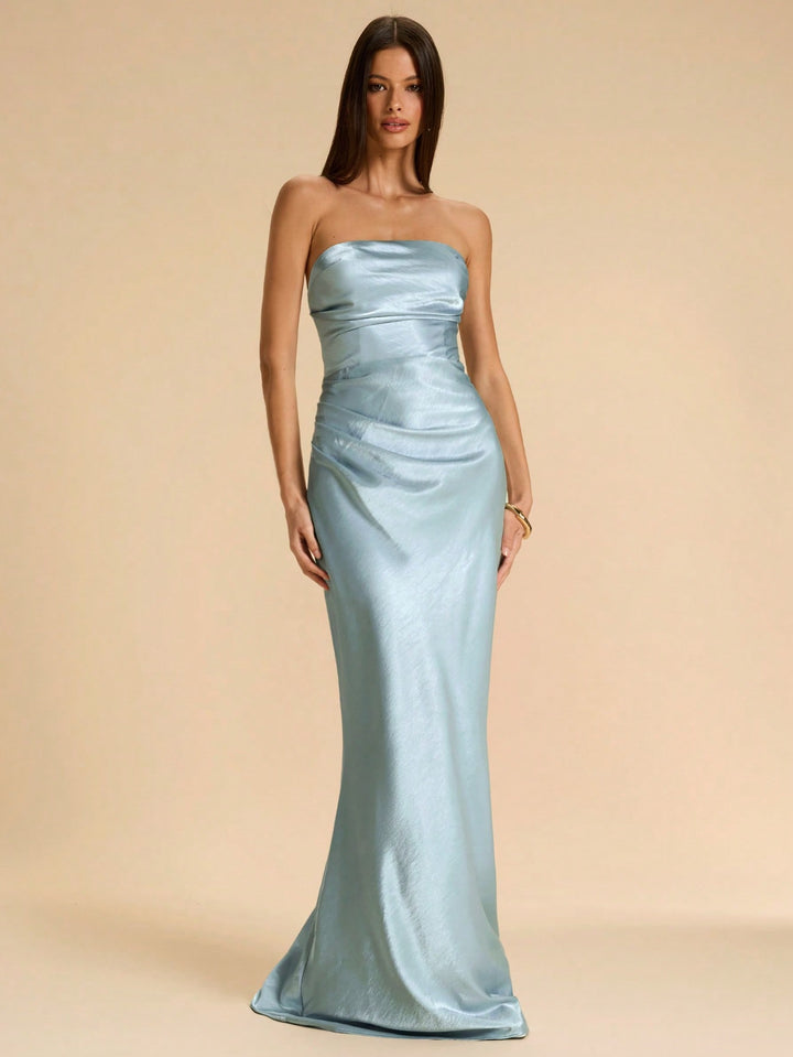 Rochie maxi SHEIN, albastru