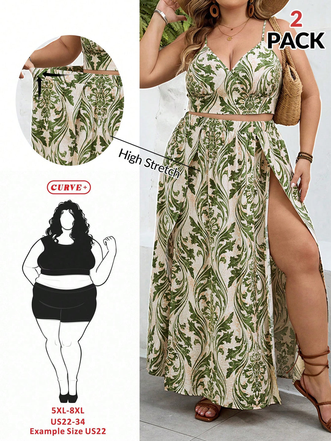 Compleu SHEIN, verde