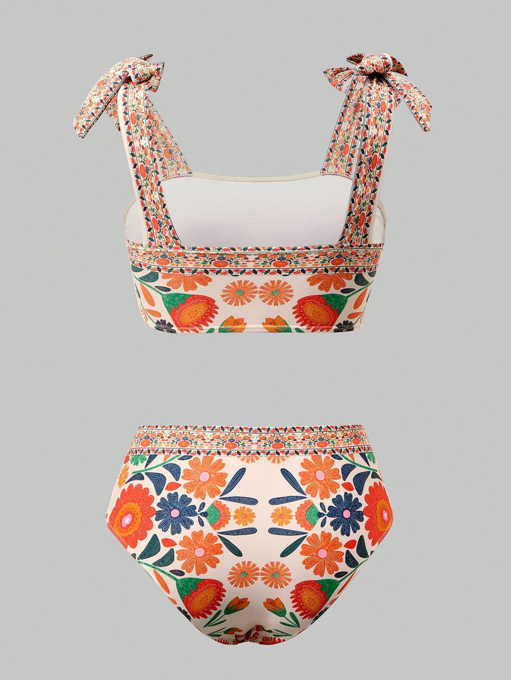 Set bikini SHEIN, mix culori