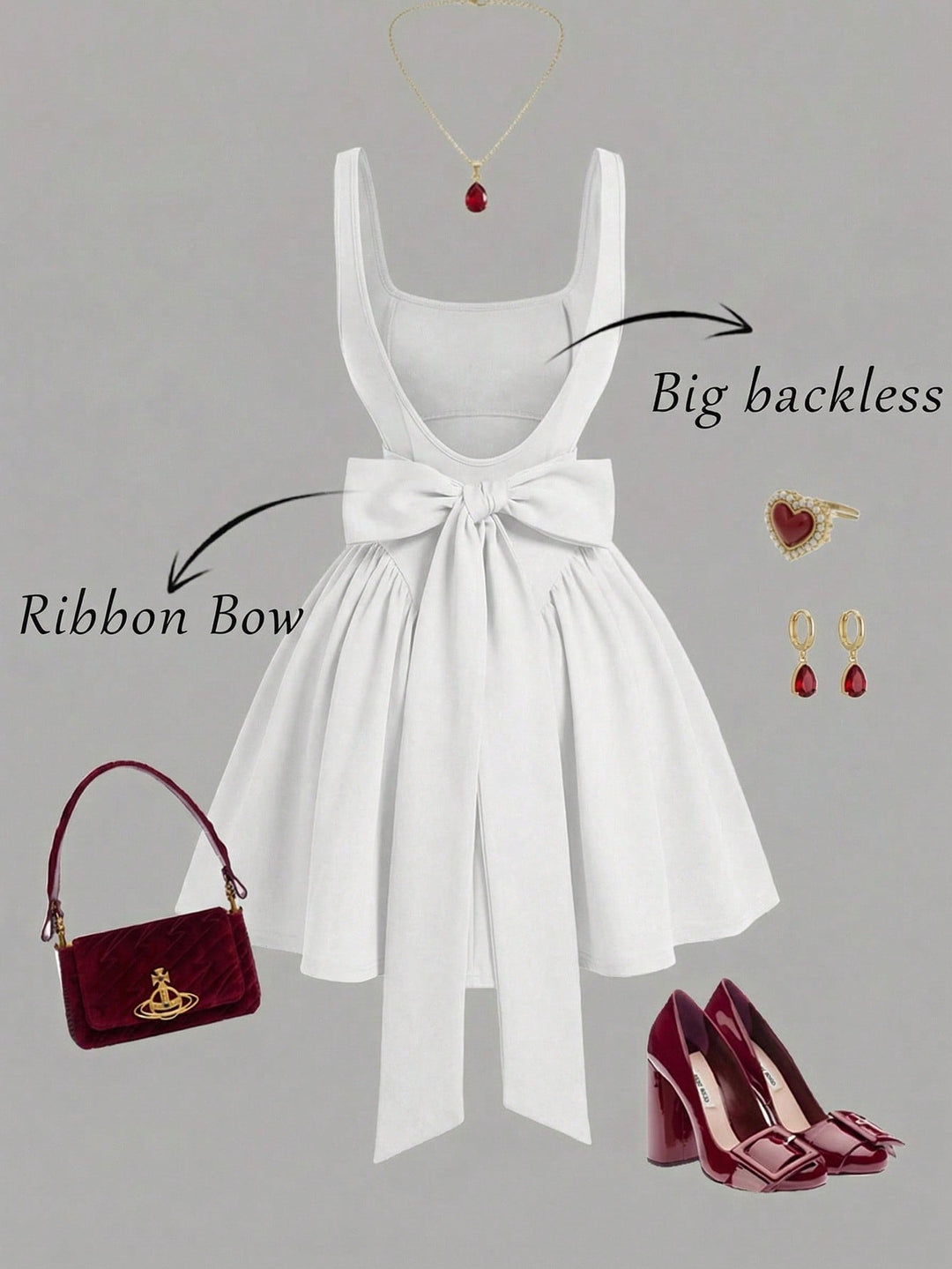 Rochie SHEIN, alb