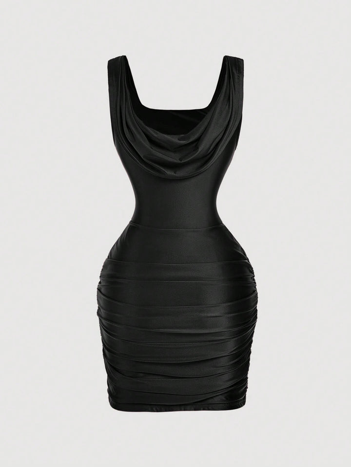 Rochie mini SHEIN, negru