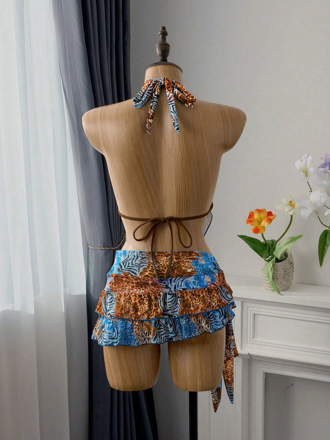 Set bikini SHEIN, mix culori