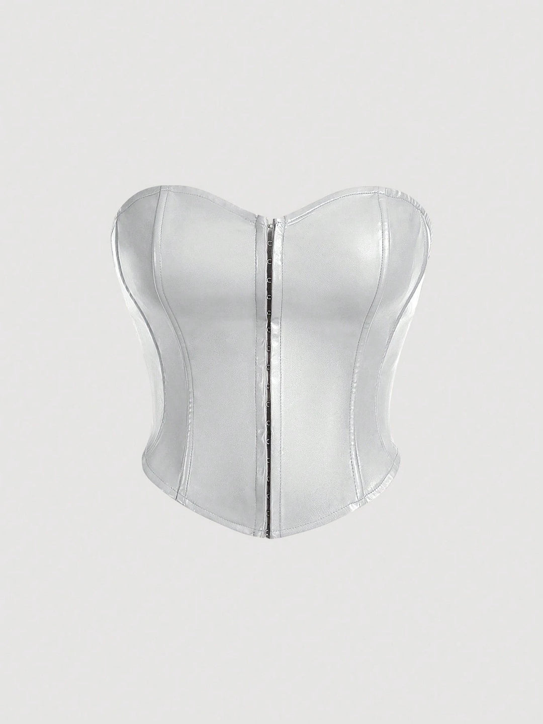 Top SHEIN, argintiu