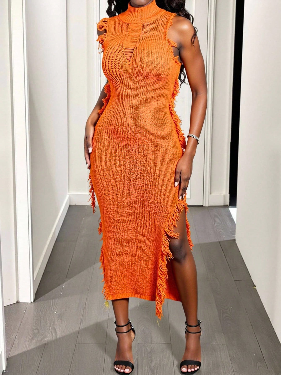 Rochie SHEIN, portocaliu