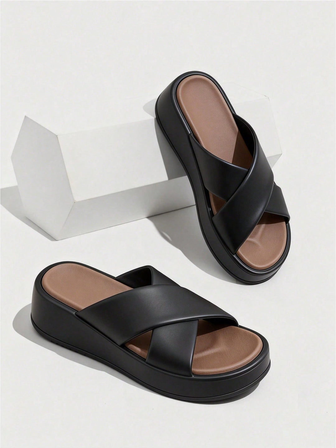 Sandale SHEIN, negru